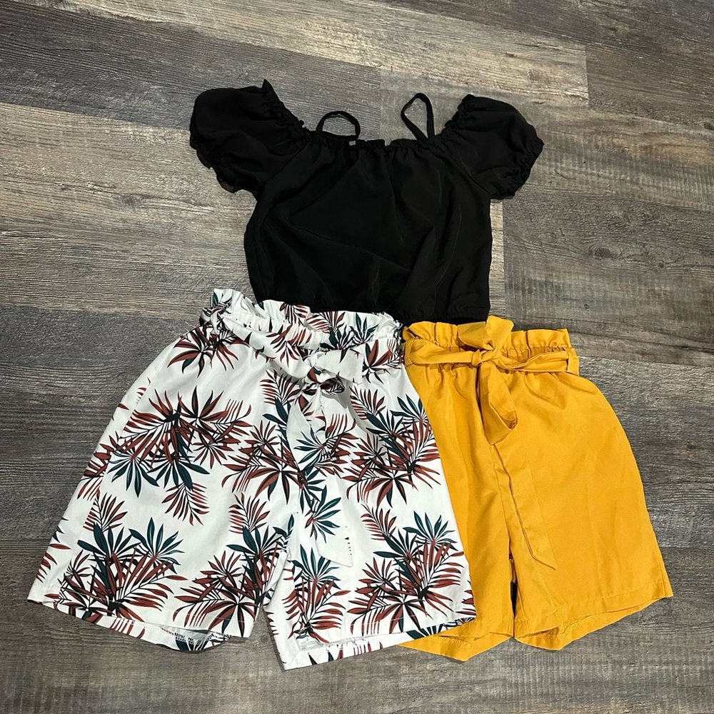 Girls summer short bundle